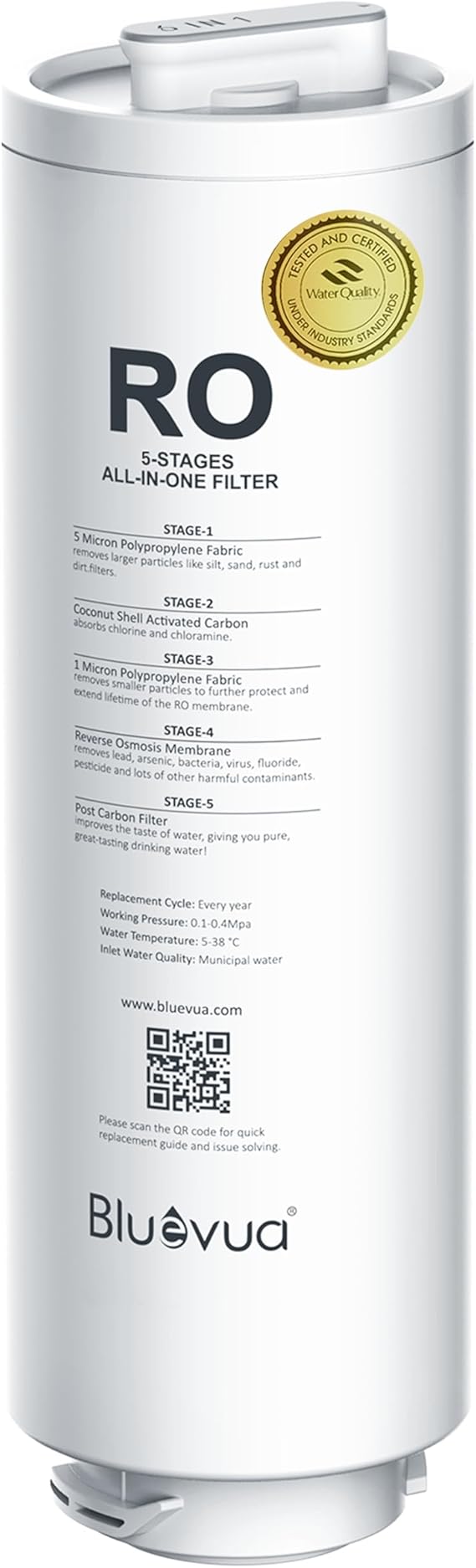 Bluevua Official 5-IN-1 RO Filter