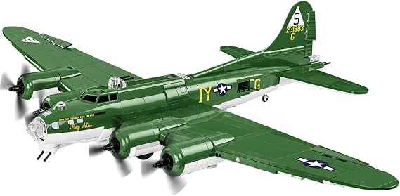 COBI Historical Collection WWII BoeingTM B-17G Flying FortressTM Aircraft, Army Green