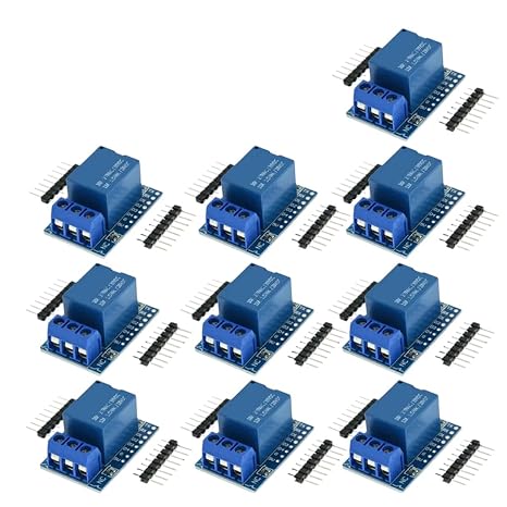 1/5/10PCS 1 Channel Relay 5V Shield V2 Version 2 for WEMOS D1 mini ESP8266 WiFi Module