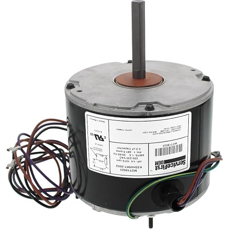 X70370272010 - OEM Upgraded Condenser Fan Motor 1/4 HP 200-230v fits Trane