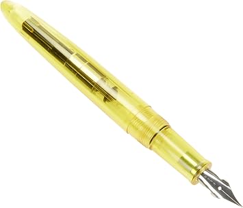 Monteverde Monza Signature Gift Set Monza ID Fountain Pen, Yellow (flex nib)