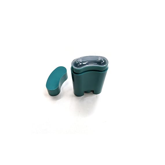 Empty Deodorant Container - 20g (.7 oz) Bottom-Fill Oval, Twist-Up, #5 Recyclable Plastic (PP) (6-Pack)