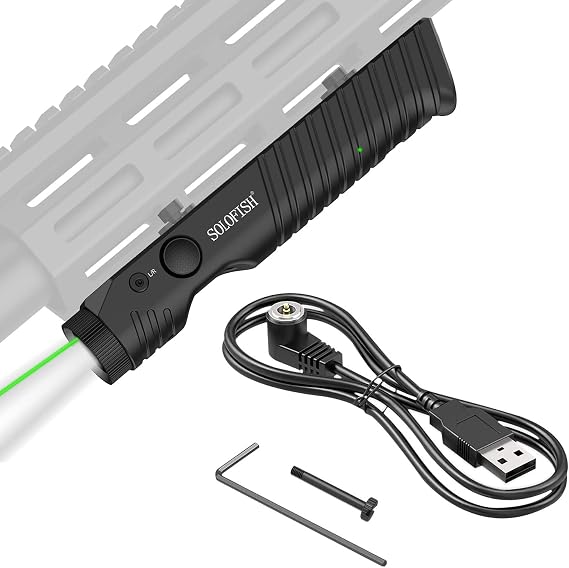 Solofish 1450lm Flashlight, Bundle with Magnetic Cable