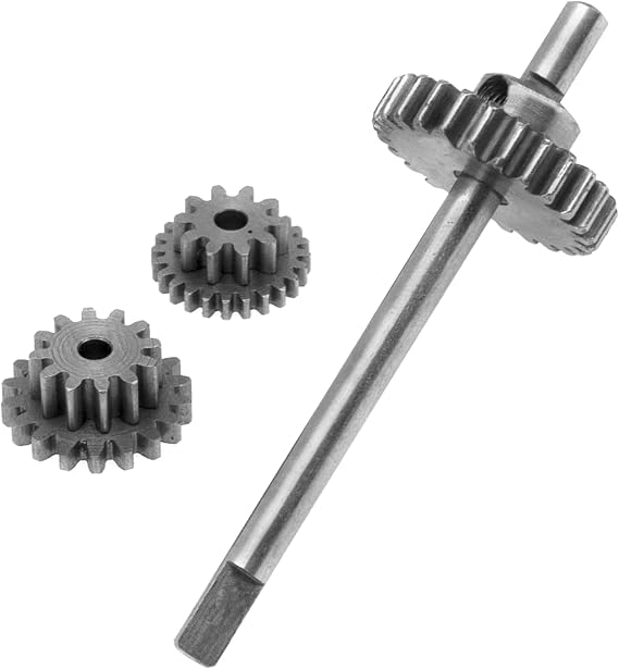 RC Steel Transmission Gear Set 26T 19T 24T Upgrade Parts Compatible with WPL D12 1/10 Scale RC Trucks