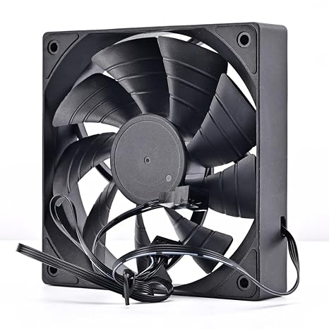 Computer Cooling Fan 120mm 25mm DC 12V 4Pin PWM, 800RPM to 2000 RPM for Computer PC Case Fan