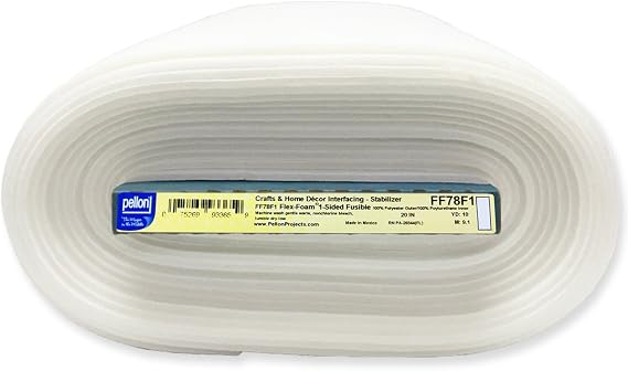 Pellon 10yd Flex 1-Sided Fusible Foam Stabilizer 20" x 10 yds