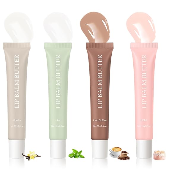 Summer Butter Lip Balm, Moisturizing Lip Care for Soft and Smooth Lips, Hydrating Lip Balm with Nourishing Ingredients, Light weight, Non Greasy Formula