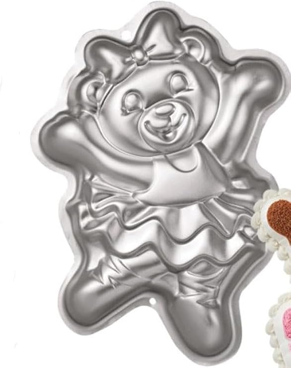 Dancing Bear shape cake mold, aluminum alloy cake, baking mold