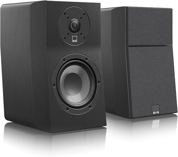 SVS Ultra Evolution Nano Bookshelf Speakers - Pair (Black Oak)