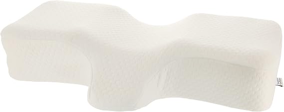 Premium Zippered Pillow Cover for Therapeutica Pillow, Gray, Petite