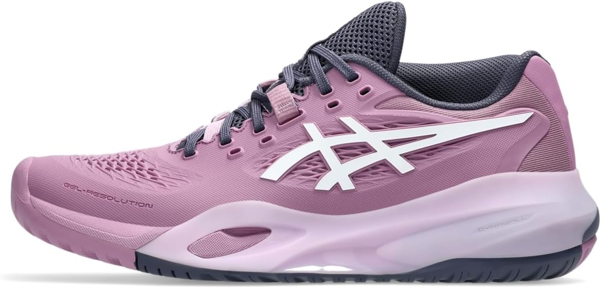 ASICS Women's Gel-Resolution X Tennis Shoe, Ube/White, 10.5