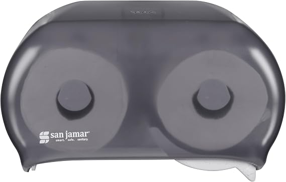 San Jamar Versatwin Tissue Dispenser R3600TBK - 1 Each