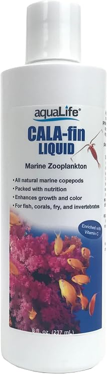 AquaLife CALA-fin Liquid Marine Zooplankton 8oz for Marine and Freshwater Fish