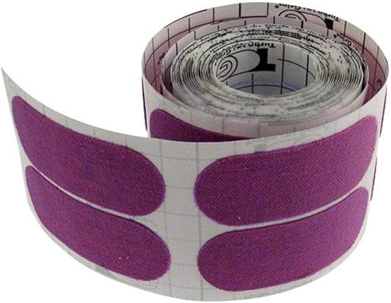 Turbo Grips Semi-Smooth Fitting Tape Roll (100-Piece), Purple