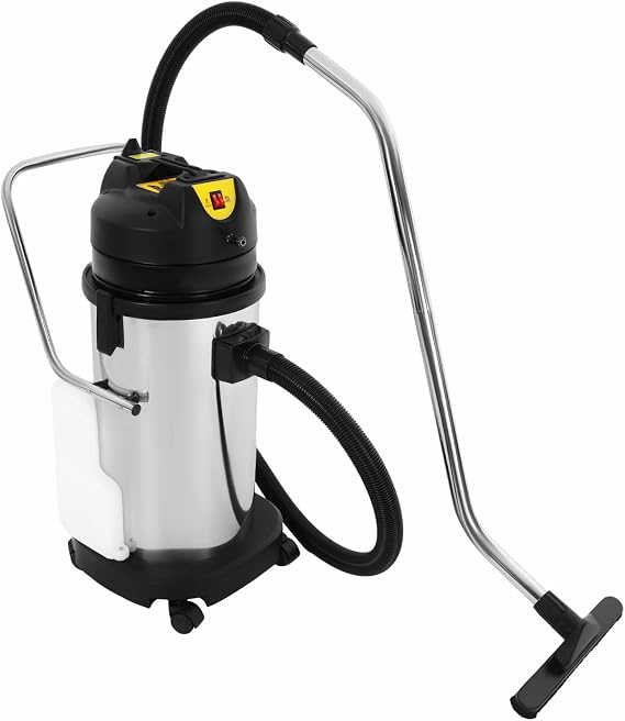 Commercial Carpet Cleaner Machine, 60L/15.85Gal Upholstery Cleaning Machine with 6 Suction Heads for Area Rugs Couch Curtain Car Detailing Deep Cleaning Spraying/Vacuuming(No Steam) (40L)