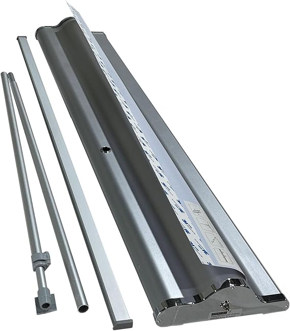 NANYANG NEW & SPECIAL DELUXE Retractable Banner Stand with Widened Base (36" (W) x 65~90"(H))