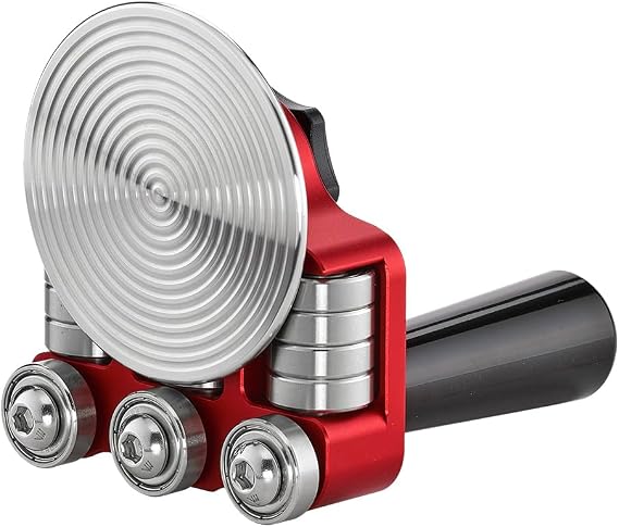 Malco FS1DS Small 1-Station Metal Disc Bender, 5/16"1-1/8" Curved & Straight Bends, 90180, Steel, Aluminum, Copper & Zinc, IP67 Case, Metal Roofing Hems, Fascia & Ridge Caps
