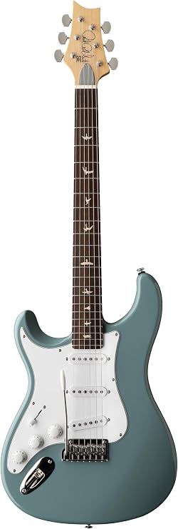 PRS SE Silver Sky Maple Lefty, Stone Blue with Gigbag