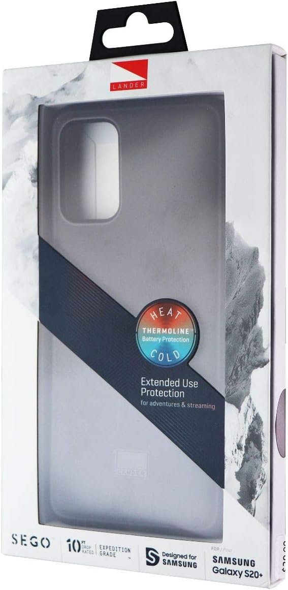 Lander Sego Series Hybrid Slim Case for Samsung Galaxy (S20+) - Black