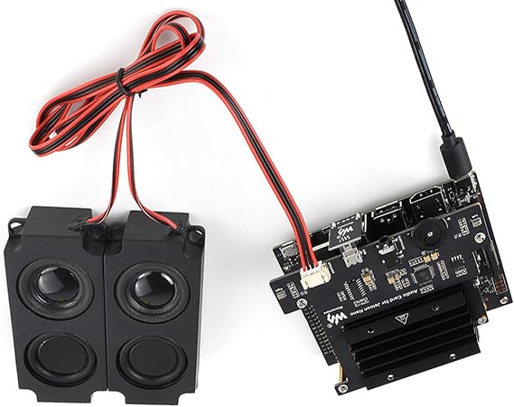 TECKEEN Plug&Play Audio Sound Card HAT Speaker Kit for NVIDIA Jetson Nano Developer Kit