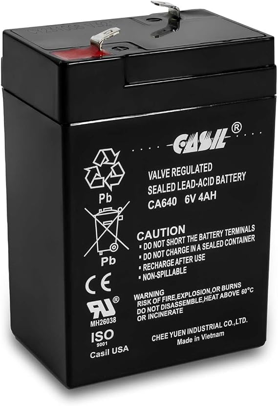 Casil 6V 4Ah Replacement Battery Compatible with Jialee JL3-XM-4