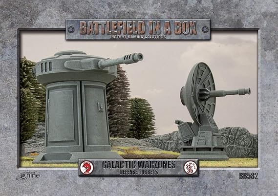 Battlefield in a Box Galactic Warzones Defense Turrets