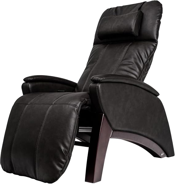 Osaki 2023 Sonno Zero Gravity Recliner 3 Cell Full Spinal Air Massage Lumbar Heating with Memory Foam (Black)