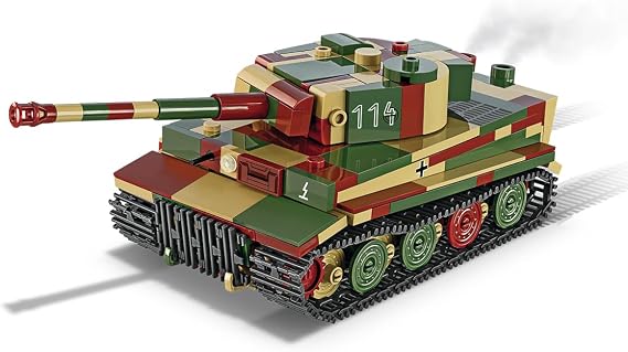 COBI Musee des Blindes Collection Pz.Kpfw. VI Tiger Ausf. E 2-in-1 Building Set, 442 Pieces