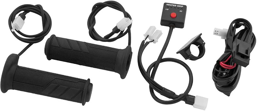 BikeMaster Heated Grips 7/8 120mm Black