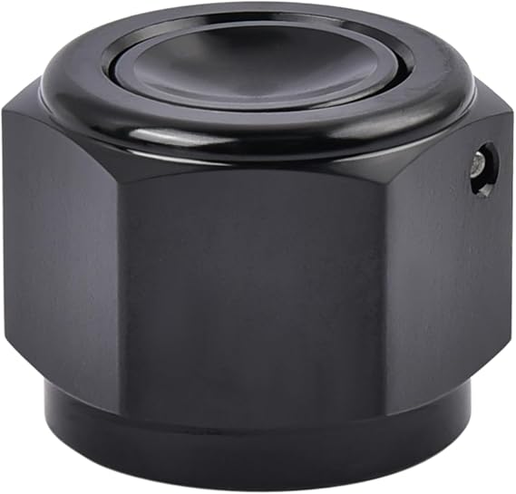 EVIL ENERGY 10AN Flare Cap Block off Fitting Plug Black