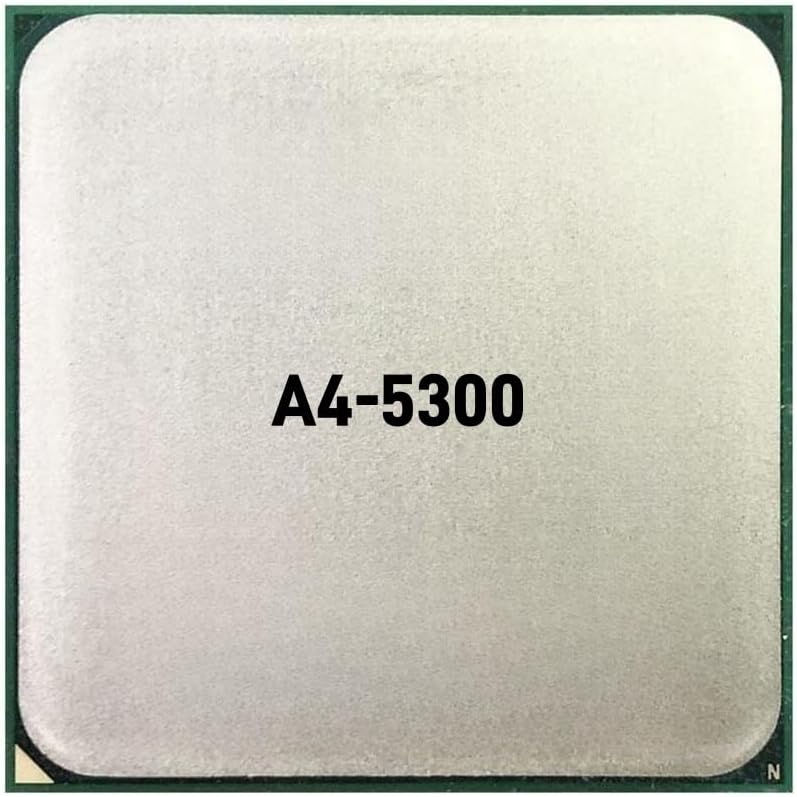 A4-5300 CPU 2 Core 2 Thread Desktop Processor 3.4 GHz 1M 65W Socket FM2