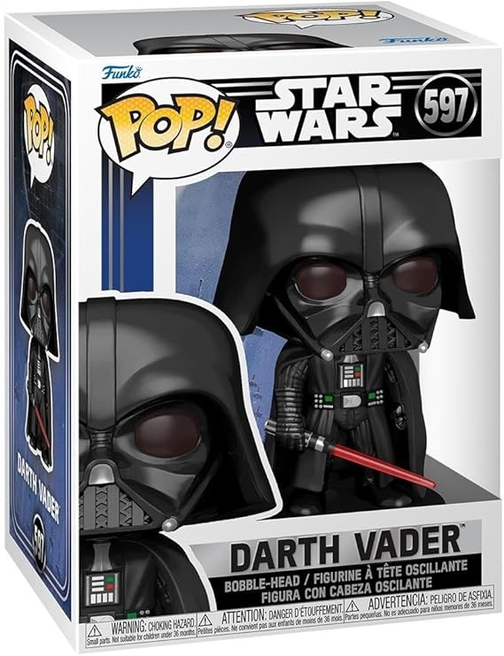 Funko POP! Star Wars: Darth Vader | Official Sci-Fi Merch - Collectable Vinyl Figurine for Shelf Display - Birthday Gift Idea for Fans and Collectors