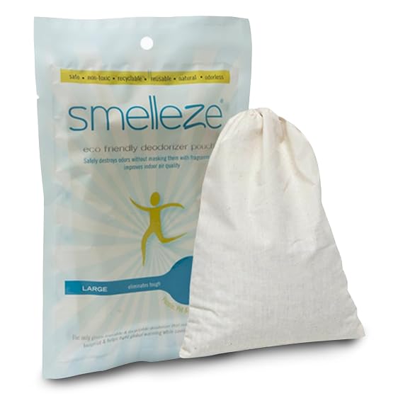 SMELLEZE Laundry Smell Removal Deodorizer Reusable Pouch