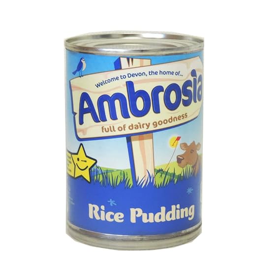 Ambrosia Devon Rice Pudding, 14.1 Ounce Cans