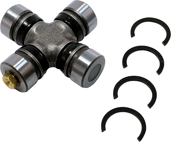 Rugged Universal Joint Front Driveshaft at Front Axle, Front Driveshaft at Transfer Case, for Yamaha Kodiak/Timberwolf/Big Bear, Rubber Seal in Long Service Life (See Fitment Details in Description)