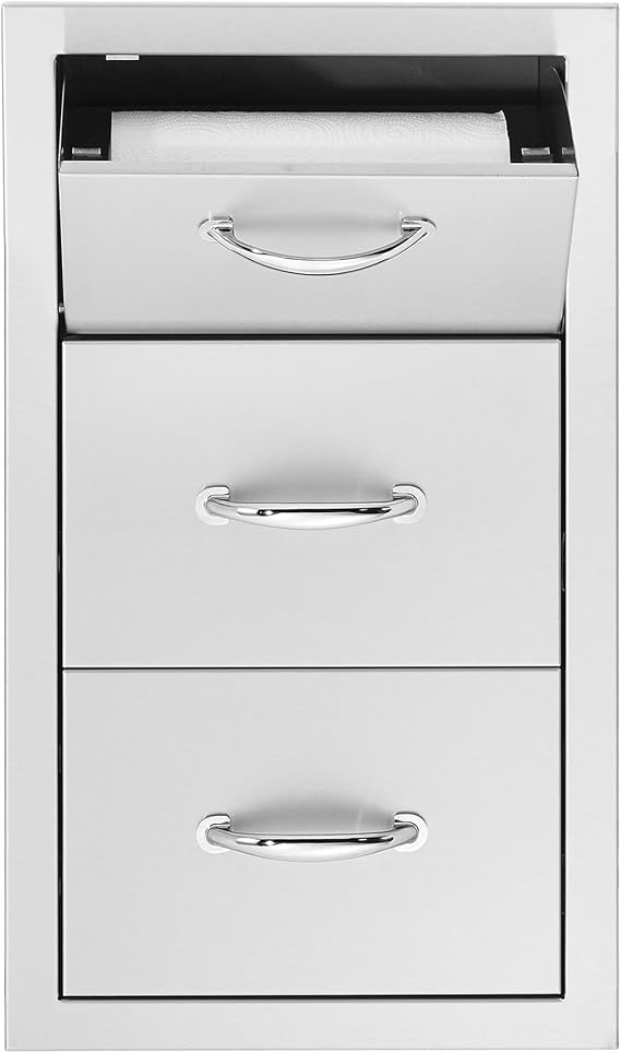 17-Inch Double Drawer Masonry Frame Return