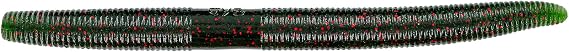 Yamamoto 5' Senko Watermelon W/ Black & Red Flake (10 Pack)