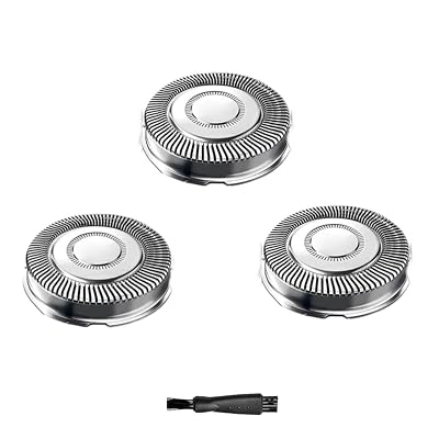 [3 Pack]SH7152 Replacement Heads Compatible with Philips Norelco Series 7000,New Upgraded SH7071 Compatibility Double Blades for norelco 7000 Replacement Heads