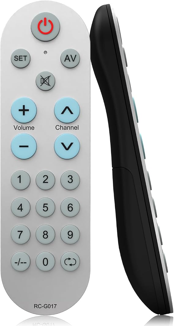 Learning Big Button Universal TV Remote for Elderly/Seniors/Olders(Original Remote Required), with Backlit