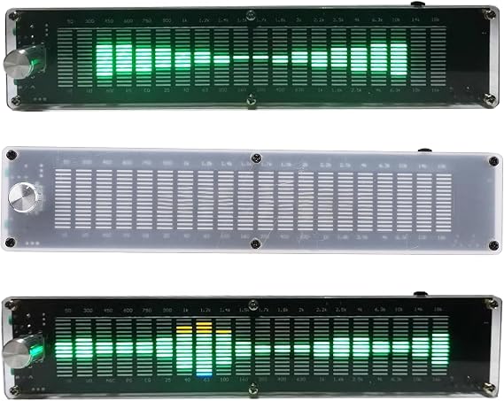 Digital Equalizer, Audio Spectrum Analyzer, Audio Equalizer Dual Channel 15 Band Equalizer, Stereo Graphic Equalizer Stereo Equalizer