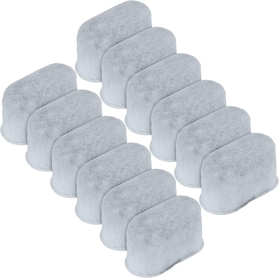 Kenmore/Keurig/Cuisinart/Braun Compatible Replacement Charcoal Water Filter 12 Pack Pure & Refreshing Taste
