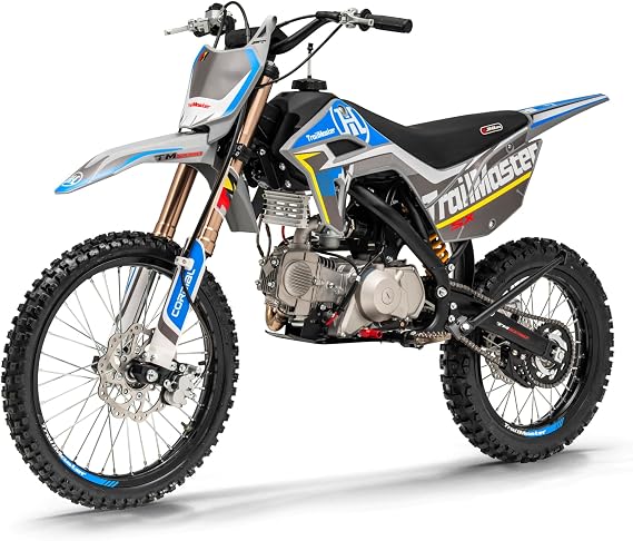 Trailmaster JHL Pro Series TM-SX150 high Performance Extremely Reliable Zhongshen 140cc 4 Stroke 9.1hp Engine, Premium Off-Road Dirt Bike