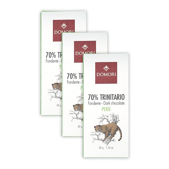Domori - Single Origins Chocolate Bundles (Peru 70%, 3 Pack)