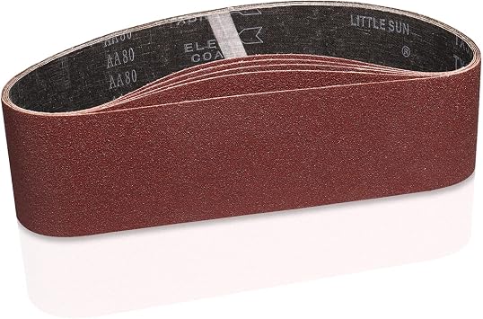 120 Grit and 80 Grit Set - 4x36 Inch