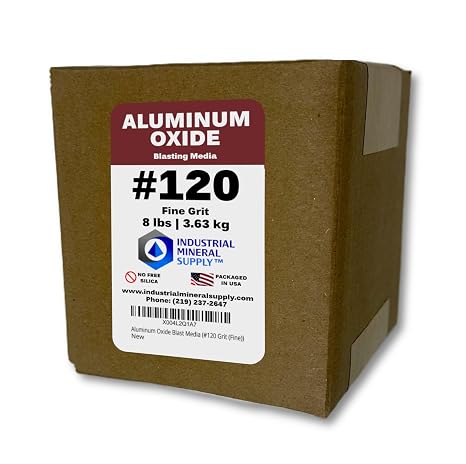 Aluminum Oxide Blast Media (#120 Grit (Fine))