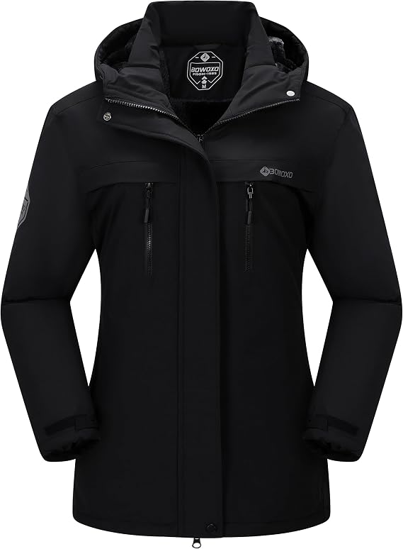 Women's Waterproof Snow Ski Jacket Warm Winter Coat Insulated Snowboarding Jacket Softshell Hiking Jacket