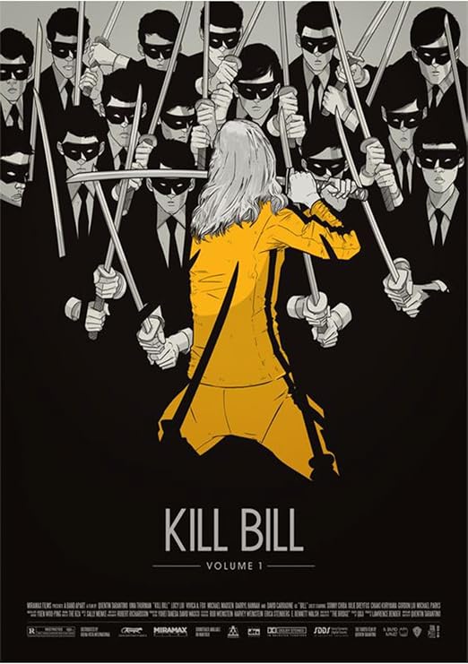 512 STORE Kill Bill Volume 1 Film Poster, 35r22432