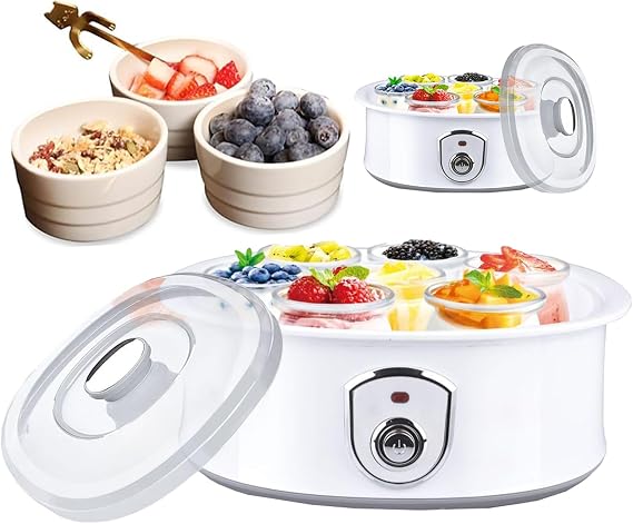 Ultimate Yogurt Maker, Probiotic Yogurt Motor, Fully Automatic Yogurt Machine 1.5L, Yogurt Maker with Thermostatic Control for Larger Batches - Best Greek Yogurt Maker,