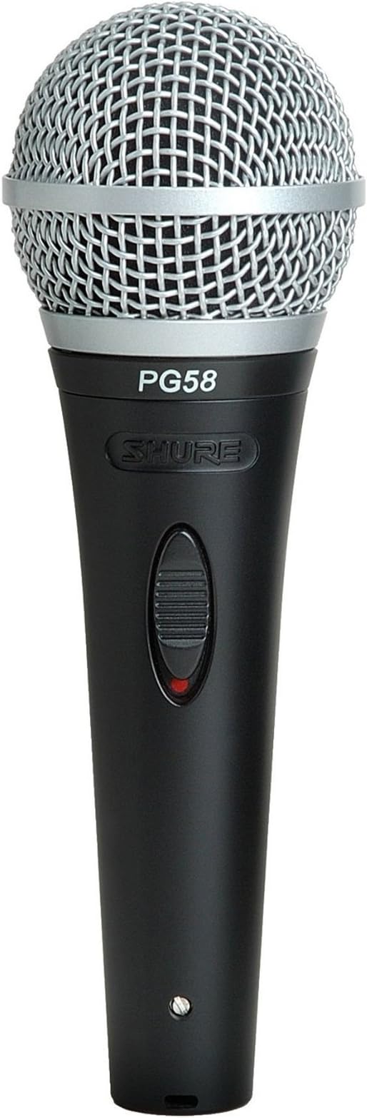 Shure PG58-LC Vocal Dynamic Microphone, Cardioid