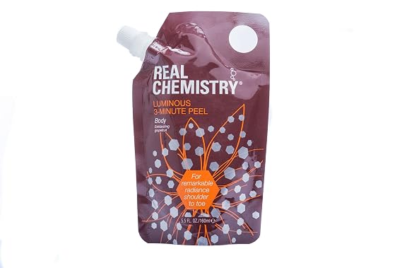Luminous 3 Minute Peel - BODY | Acid-free body exfoliator removes dead skin and prepares skin for shaving or spray tan application.